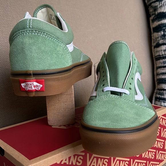 Vans Old Skool Gum Basil / True White MEN`S - Picture 10 of 16